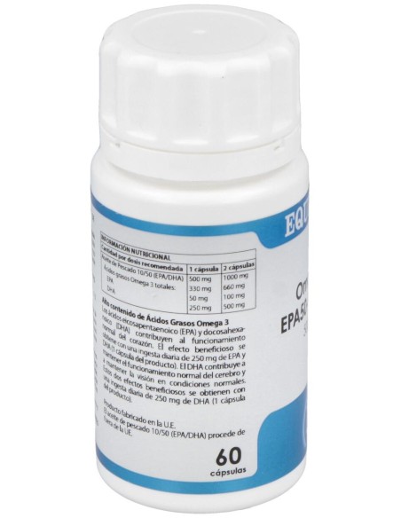 Equisalud Omega 3 Dha Alto Contenido Epa50-Dha250 60Caps