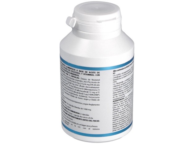 Omega 3 Esteroles Vegetales Vit K2, D3, E 120Cap