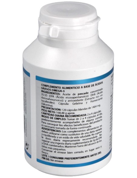 Equisalud Omega 3 Forte Epa 350 Dha 250 1000Mg 120Caps