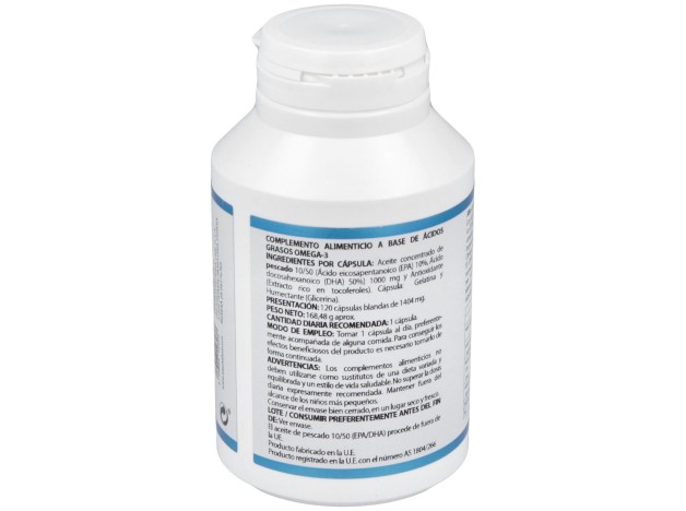 Omega 3 Dha Alto Contenido Epa100-Dha500 120Cap.
