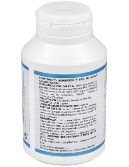 Omega 3 Dha Alto Contenido Epa100-Dha500 120Cap.