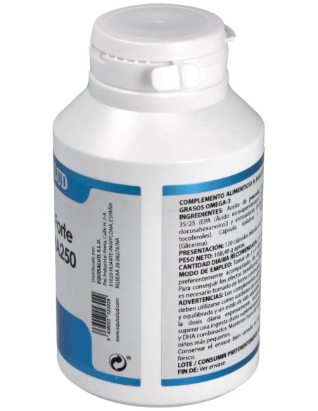 Equisalud Omega 3 Forte Epa 350 Dha 250 1000Mg 120Caps