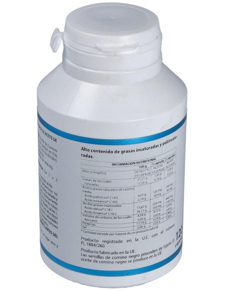 Equisalud Aceite De Comino Negro 1.000Mg 120Cáps