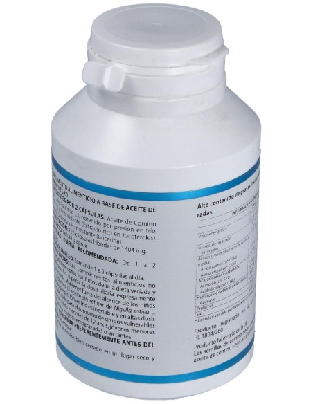 Equisalud Aceite De Comino Negro 1.000Mg 120Cáps