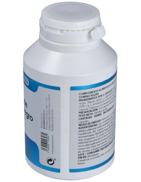 Equisalud Aceite De Comino Negro 1.000Mg 120Cáps