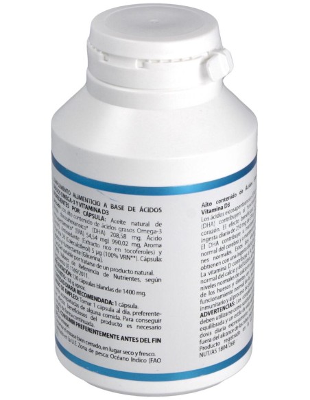 Equisalud Omega 3 Salud Ósea 1000Mg 120Cáps