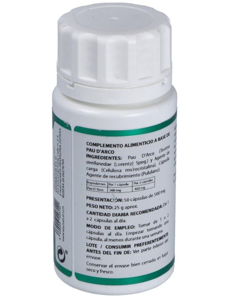 Holofit Pau D´Arco 50Cap.