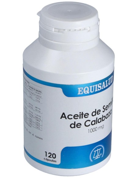 Equisalud Aceite De Semilla De Calabaza 1000Mg 120Caps