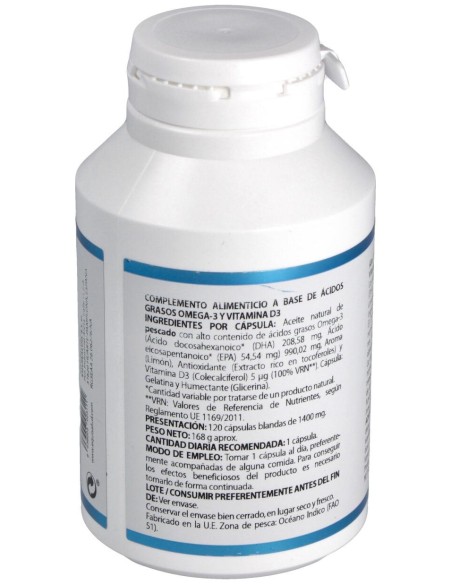 Equisalud Omega 3 Salud Ósea 1000Mg 120Cáps