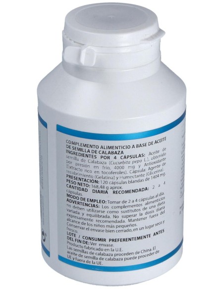 Equisalud Aceite De Semilla De Calabaza 1000Mg 120Caps