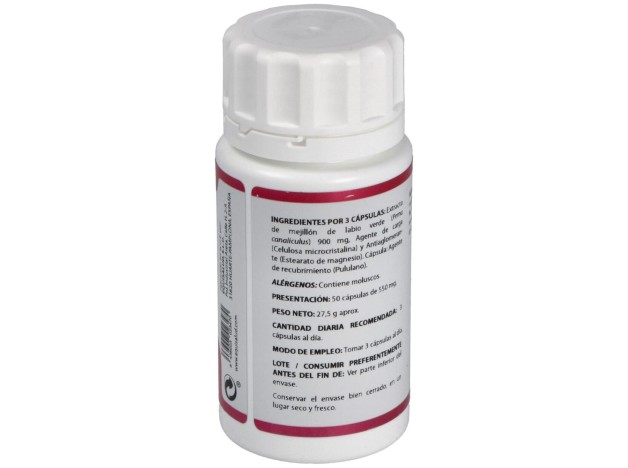 Holoperna Mejillon De Labio Verde 50Cap.