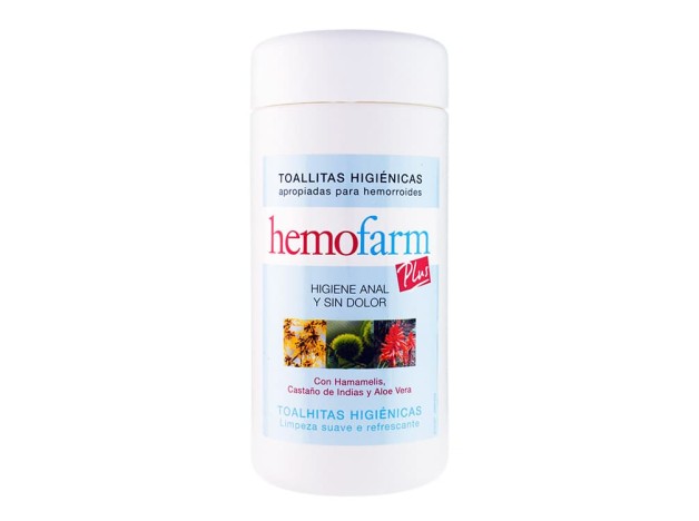 Hemofarm Plus 60 Toallitas