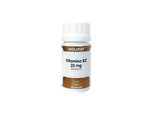 Holovit Vitamina B2 25Mg 50Cáps