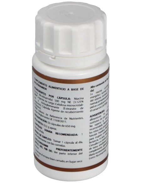Holovit Nicotinamida 500Mg. 50Cap.