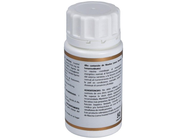 Holovit Niacina No Ruborizante 500Mg. 50Cap.
