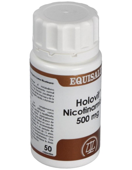 Holovit Nicotinamida 500Mg. 50Cap.