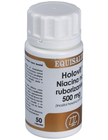 Holovit Niacina No Ruborizante 500Mg. 50Cap.