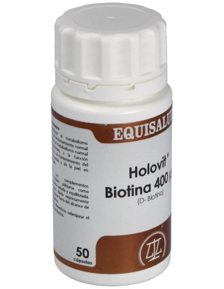 Holovit Biotina 400 Μg 50Cáps