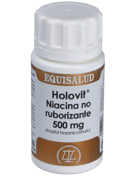 Holovit Niacina No Ruborizante 500Mg. 50Cap.