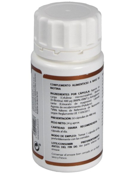 Holovit Biotina 400 Μg 50Cáps