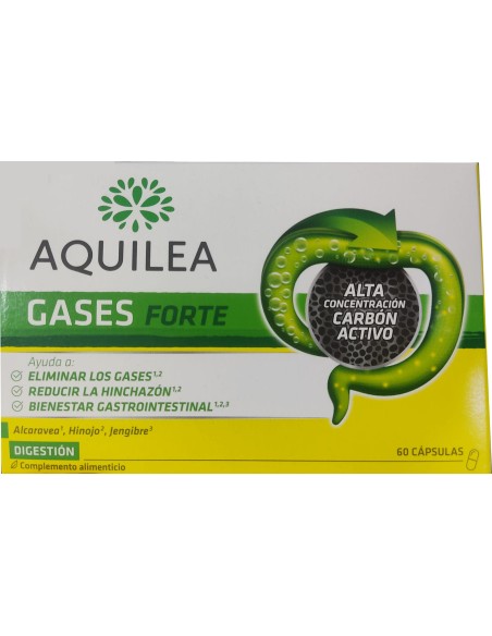 Aquilea Gases Forte Carbón Vegetal 60 cápsulas