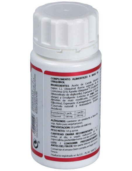 Equisalud Holomega Ubiquinol 100Mg 50 Perlas