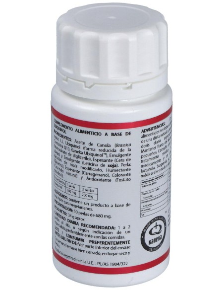 Equisalud Holomega Ubiquinol 100Mg 50 Perlas