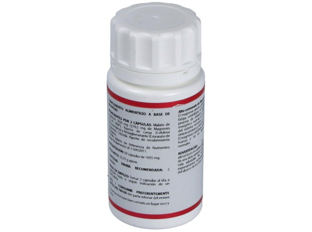 Holomega Malato De Magnesio 50 Cáp.