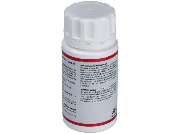 Holomega Malato De Magnesio 50 Cáp.