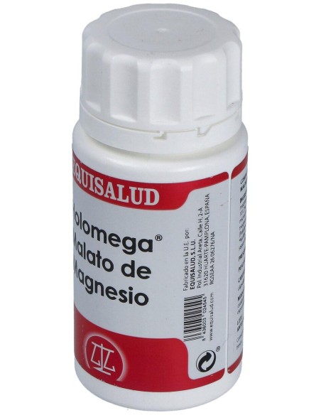 Holomega Malato De Magnesio 50 Cáp.