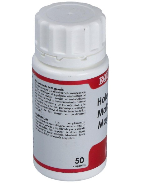 Holomega Malato De Magnesio 50 Cáp.