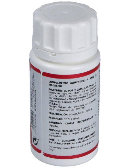 Holomega Malato De Magnesio 50 Cáp.