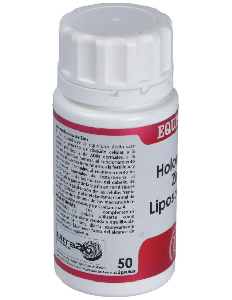 Holomega Zinc Liposomado 50Cap.