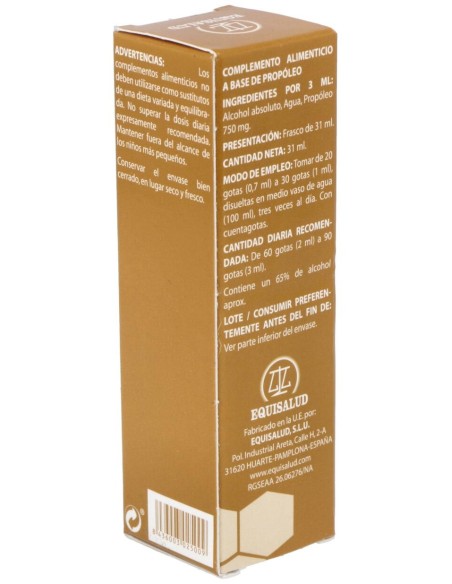 Equisalud Holoprolis Extracto De Propóleo 31Ml