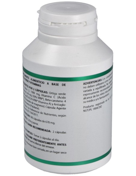 Holofit Ortiga Verde 180Cap.