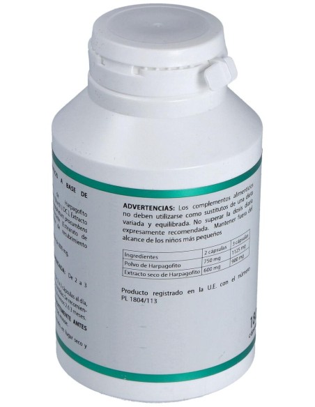 Equisalud Holofit Harpagofito Forte 180Caps