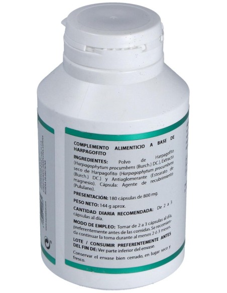 Equisalud Holofit Harpagofito Forte 180Caps