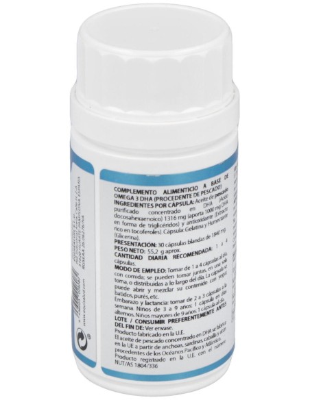 Omega 3 Cognivision Dha 1.000 Mg 90 Perlas