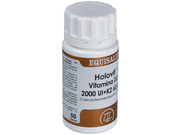 Holovit Vit. D3 2000Ui+K2 60Mcg+Menaquinona 50Cap.