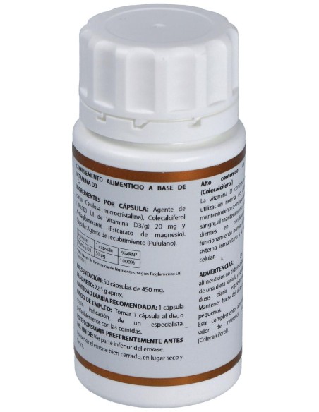 Holovit Vit. D3 2000Ui (Colecalciferol) 50Cap.