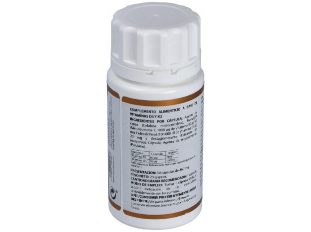 Holovit Vit. D3 2000Ui+K2 60Mcg+Menaquinona 50Cap.