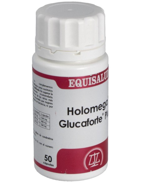 Holomega Glucaforte Plus 50 Cápsulas