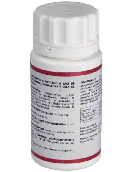 Holomega Glucaforte Plus 50 Cápsulas