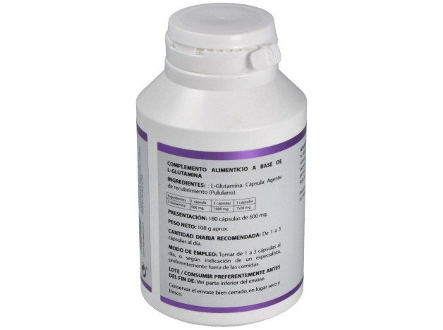 Holomega L- Glutamina 180Cáps