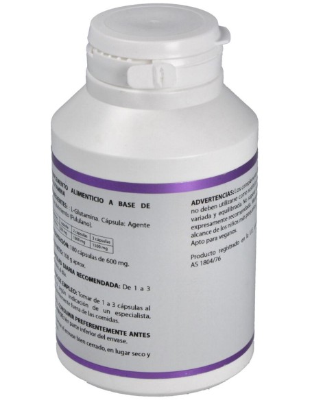 Holomega L- Glutamina 180Cáps