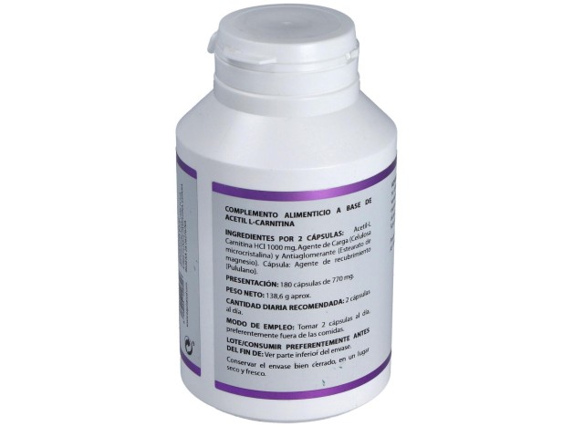 Equisalud Acetil L- Carnitina 500Mg 180Caps