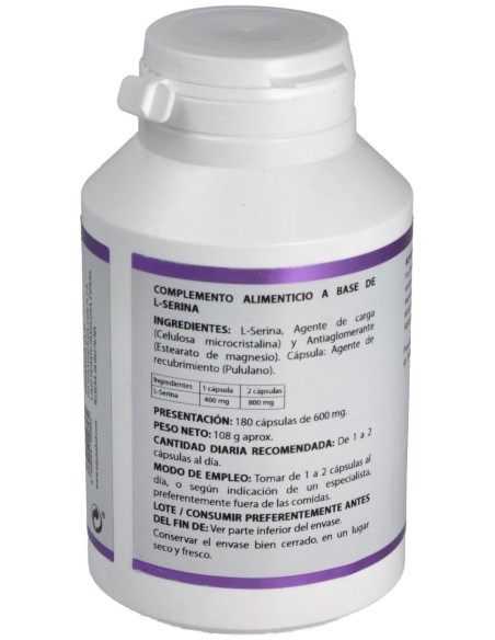 Holomega L-Serina 180Cap.