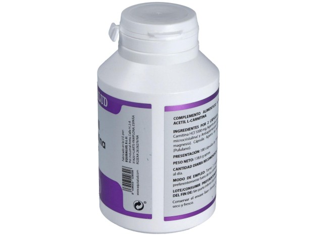 Equisalud Acetil L- Carnitina 500Mg 180Caps