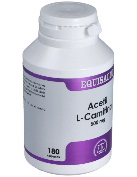 Equisalud Acetil L- Carnitina 500Mg 180Caps