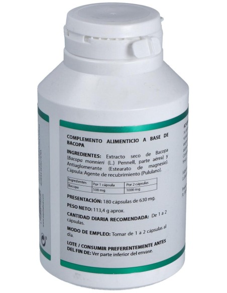 Equisalud Ayurveda Bacopa 180Caps